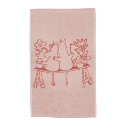 Moomin Arabia Toallas De Mano Y Cortesía<Toalla Mumin 30x50 cm, Amor Rosa