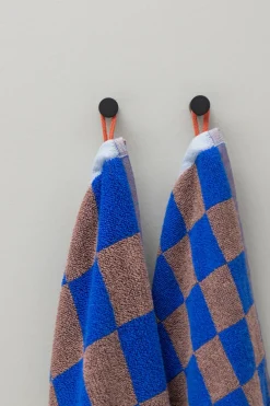 Mette Ditmer Toallas De Mano Y Cortesía<Toalla Retro, Cobalt, 50x90 cm AzulMarrón