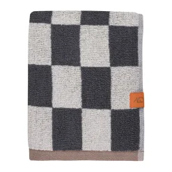 Mette Ditmer Toalla Retro, Dark grey, 50x90 cm Gris Online