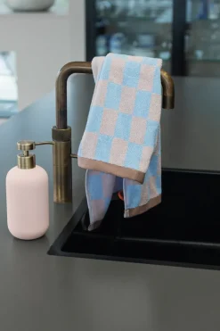 Mette Ditmer Toallas De Mano Y Cortesía<Toalla Retro, Light blue, 40x55 cm, Set de 2 Azul