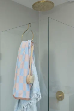Mette Ditmer Toallas De Baño|Toallas De Mano Y Cortesía<Toalla Retro, Light blue, 70x133 cm Azul