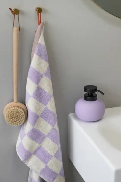 Mette Ditmer Toallas De Mano Y Cortesía<Toalla Retro, Lilac, 50x90 cm PúrpuraGris
