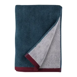Mette Ditmer Toalla Soft 50x90 cm, Midnight blue-light grey Azul Sale