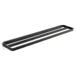 Zone Denmark Toalleros<Toallero doble RIM 12x70 cm, Black Negro
