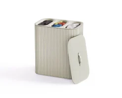 Joseph Joseph Cestos Para La Colada<Tota Trio Luxe cesta de ropa 90 L, Ecru Beige