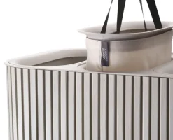 Joseph Joseph Cestos Para La Colada<Tota Trio Luxe cesta de ropa 90 L, Ecru Beige