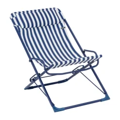 Lafuma Tumbonas Y Sillas Para Tomar El Sol<Transaswing Multi tumbona, Rayas índigo Azul