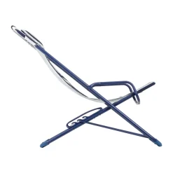 Lafuma Tumbonas Y Sillas Para Tomar El Sol<Transaswing Multi tumbona, Rayas índigo Azul