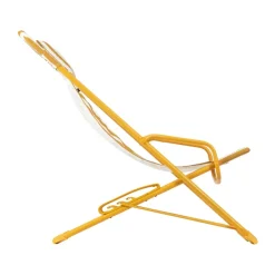 Lafuma Transaswing Multi tumbona, Rayas miel Amarillo Online