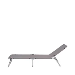 Fiam Tumbonas Y Sillas Para Tomar El Sol<Tumbona Amigo, Tela continente, estructura de aluminio Marrón