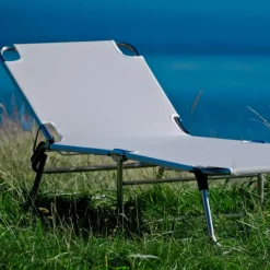 Fiam Tumbonas Y Sillas Para Tomar El Sol|Sillas De Exterior<Tumbona Amigo XXL, Tela sage green, estructura de aluminio Verde