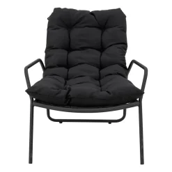 Bloomingville Tumbonas Y Sillas Para Tomar El Sol|Sillas De Exterior<Tumbona Boel, Negro