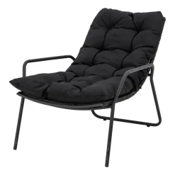 Bloomingville Tumbonas Y Sillas Para Tomar El Sol|Sillas De Exterior<Tumbona Boel, Negro