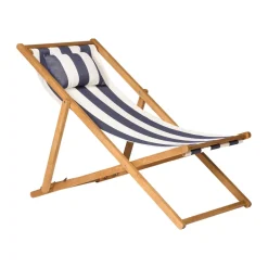 1898 Tumbonas Y Sillas Para Tomar El Sol<Tumbona Lyckesand, Teak-blue Azul
