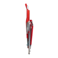 Fiam Tumbonas Y Sillas Para Tomar El Sol<Tumbona Spaghetti con reposapiés, Rojo