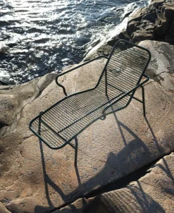 Normann Copenhagen Tumbonas Y Sillas Para Tomar El Sol<Tumbona Vig Chaise Lounge, Green Verde