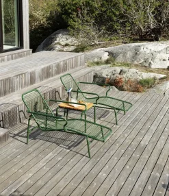 Normann Copenhagen Tumbonas Y Sillas Para Tomar El Sol<Tumbona Vig Chaise Lounge, Green Verde