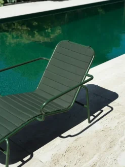 Normann Copenhagen Tumbonas Y Sillas Para Tomar El Sol<Tumbona Vig Chaise Lounge, Green Verde