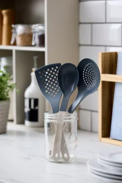 Rosti Cucharas De Cocina<Utensilios de cocina Optima 2, 3 piezas, Humus nylon Marrón
