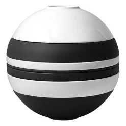 Villeroy & Boch Vajilla Iconic La Boule 7 piezas, negro-blanco NegroBlanco Best