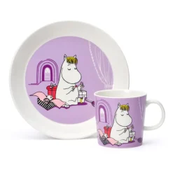 Moomin Arabia Juegos De Vajilla<Vajilla infantil Mumin, Snorkmaiden morado Púrpura