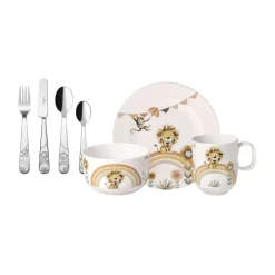 Villeroy & Boch Vajilla infantil Roar like a Lion, 7 piezas Rojo Discount