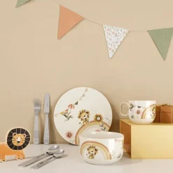 Villeroy & Boch Vajilla infantil Roar like a Lion, 7 piezas Rojo Discount