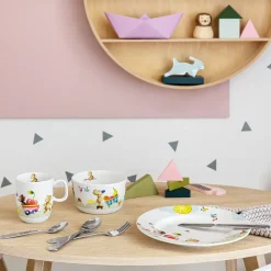 Villeroy & Boch Juegos De Vajilla|Vajillas Infantiles<Vajilla infantil y cubiertos Hungry as a Bear, 7 piezas Multi