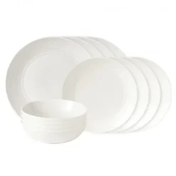 Royal Doulton Juegos De Vajilla<Vajilla Maze 12 piezas, Blanco