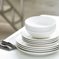 Royal Doulton Juegos De Vajilla<Vajilla Maze 12 piezas, Blanco