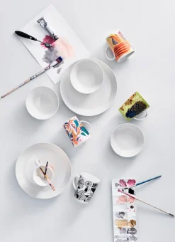 Iittala Juegos De Vajilla<Vajilla Teema, 16 piezas Blanco