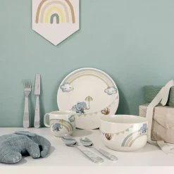 Villeroy & Boch Juegos De Vajilla|Vajillas Infantiles<Vajilla y cubiertos infantil Walk like an Elephant, 7 piezas Azul