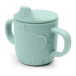 Done by deer Tazas Infantiles<Vaso con boquilla Elphee peekaboo 12 cl, Blue Azul
