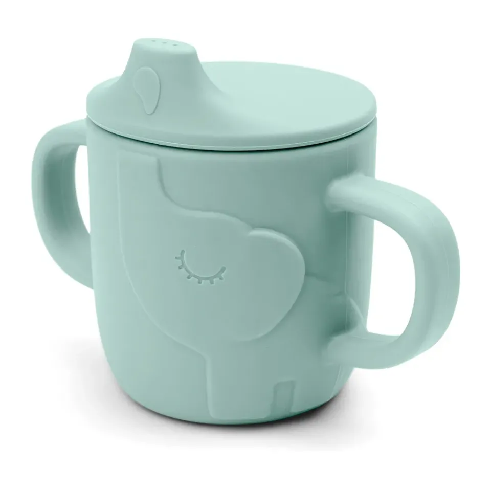Done by deer Tazas Infantiles<Vaso con boquilla Elphee peekaboo 12 cl, Blue Azul