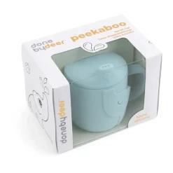 Done by deer Tazas Infantiles<Vaso con boquilla Elphee peekaboo 12 cl, Blue Azul