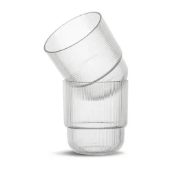 Sagaform Vaso de agua Billi 40 cl, set de 2 Transparente Sale