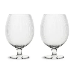Sagaform Vaso de cerveza Blanka 50 cl, 2-pack, Claro Transparente Outlet