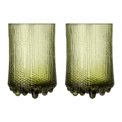 Iittala Vaso de cerveza Ultima Thule arena finlandesa 38 cl, 2-pack, Verde Best