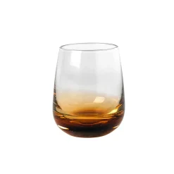 Broste Copenhagen Vaso de chupito Amber, 4 cl Naranja Best