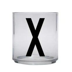Design Letters Vaso Kids, X Transparente Outlet