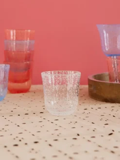 RICE Vasos De Plástico<Vaso diseño burbuja acrílico 41 cl, Claro Transparente