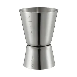 Dorre Vaso medidor Braddon 4 cl, acero inoxidable Plateado Sale