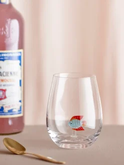 Bloomingville Vasos De Agua<Vaso Misa 56 cl, Clear-fish Transparente