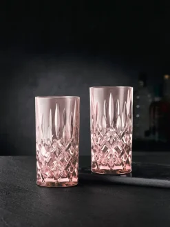 Nachtmann Copas Y Vasos Para Bebidas<Vaso Noblesse Longdrink 39,5 cl 2-pack, Rosé Rosa