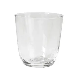 Broste Copenhagen Vaso para beber Hammered 33,5 cl, Transparente New