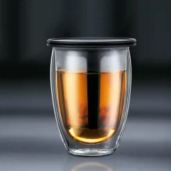 Bodum Cafeteras Y Cafeteras De Émbolo|Teteras<Vaso térmico con filtro Tea For One, Negro