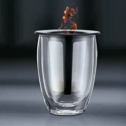 Bodum Cafeteras Y Cafeteras De Émbolo|Teteras<Vaso térmico con filtro Tea For One, Negro