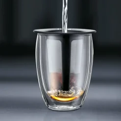 Bodum Cafeteras Y Cafeteras De Émbolo|Teteras<Vaso térmico con filtro Tea For One, Negro