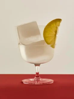 HAY Vasos De Agua<Vasos Curve Stem, 2-pack, Clear Transparente