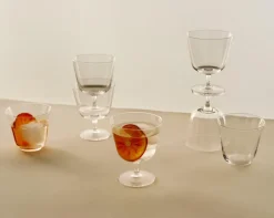 HAY Vasos De Agua<Vasos Curve Tumbler, 2-pack, Clear Transparente